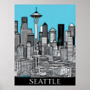 Search for black and white cityscape posters Skyline
