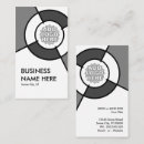 Search for target business cards Black and white