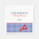 Search for red white and blue napkins Lobster