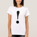 Search for exclamation tshirts Punctuation