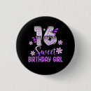 Search for purple and black badges Birthday