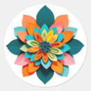 Search for colorful mandala stickers Flower