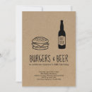 Search for burgers and beer invitations Barbeque