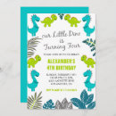 Search for jungle 4th birthday invitations Prehistoric party
