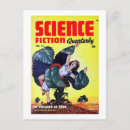 Search for vintage science postcards Scary