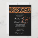 Search for leopard wedding invitations Animal
