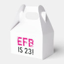 Search for birthday favour boxes Pink