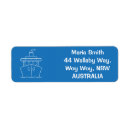 Search for cruise return address labels Tropical