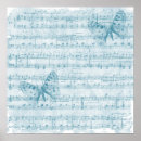 Search for music note posters Butterfly