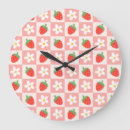 Search for sweet strawberry clocks Cute