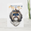 Search for shih tzu birthday cards Pets