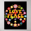 Search for 70s peace sign posters Hippie