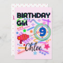 Search for girls laser tag invitations Party