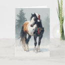 Search for equine seasonal cards Horse