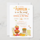 Search for harvest baby shower invitations Pumpkin