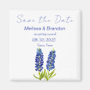 Search for blue floral wedding magnets Nature