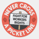 Search for workers stickers Strike