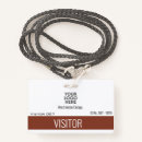 Search for visitor id badges Employee