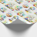 Search for easter eggs wrapping paper Rabbit