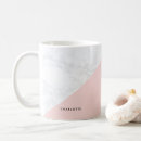 Search for pink marble mugs Feminine