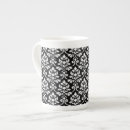 Search for black damask mugs Pattern
