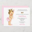 Search for vintage princess baby shower invitations Gold