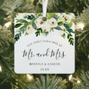 Search for floral christmas tree decorations Newlywed