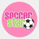 Search for pink soccer ball stickers Children