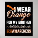 Search for multiple sclerosis posters Orange