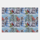 Search for raccoon wrapping paper Wildlife