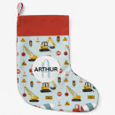 Search for construction christmas stockings Cute