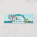 Search for mermaid scales business cards Teal