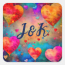 Search for vintage valentine stickers Hearts