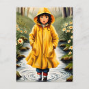 Search for raincoat postcards Ai generated