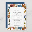 Search for floral frame wedding invitations Autumn