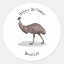 Search for emu stickers Bird