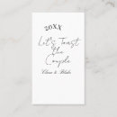 Search for engagements business cards Calligraphy typography elegant romantic