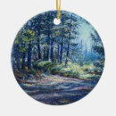 Search for evening christmas tree decorations Landscape