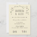 Search for handmade wedding invitations Simple