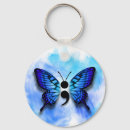 Search for semicolon key rings Butterfly