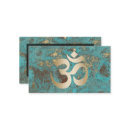 Search for om symbol business cards Yoga
