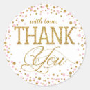 Search for shimmer thank you stickers Pink