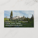 Search for mount business cards Landscape