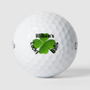 Search for good luck golf equipment Four leaf clover