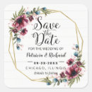 Search for burgundy floral save the dates Rustic