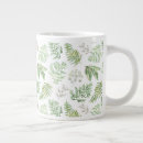 Search for fern leaves mugs Watercolor