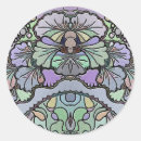 Search for purple pansy stickers Violet