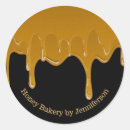 Search for for honey jars stickers Black