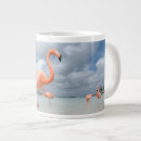 Search for tropical beach mugs Flamingo