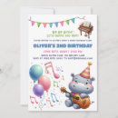 Search for kids music birthday invitations Watercolor